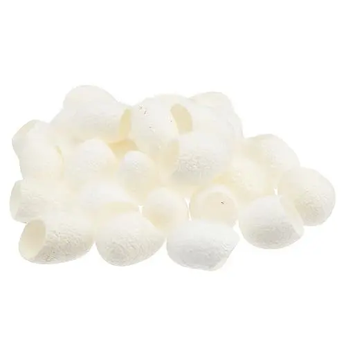Produktbild: MAGICLULU 100stücke Natürliche Seidenraupen-gesichtsbälle Zur Hautpflege Sanfte Peeling-exfoliatoren Entfernen Mitesser Und Für Einen Strahlenden