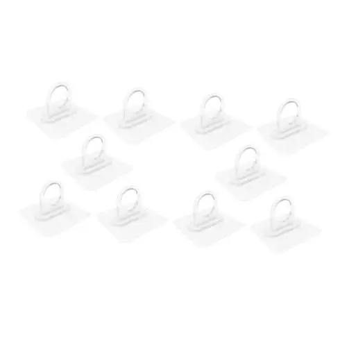 Produktbild: MAGICLULU Klebehaken Hand-wandhaken Ohne Stanzen Wandaufhänger für Badezimmer Küche Büro Robuste Wandhaken Tasse