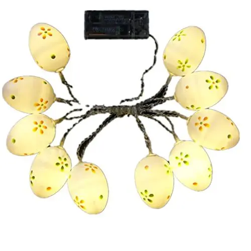 Produktbild: MAGICLULU -osterlichterkette Batterie 10 Warm Für Weihnachtsdekorationen Im Innen- Und Außenbereich
