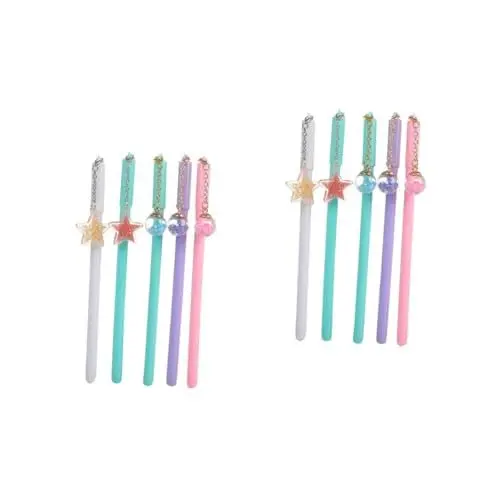 Produktbild: MAGICLULU 10 Stk Feenpaar Stift Studentisches Briefpapier Textmarker Einfacher Tuschestift Bezaubernde Schreibstifte Mädchen Anhänger Cartoon-stift Niedlich