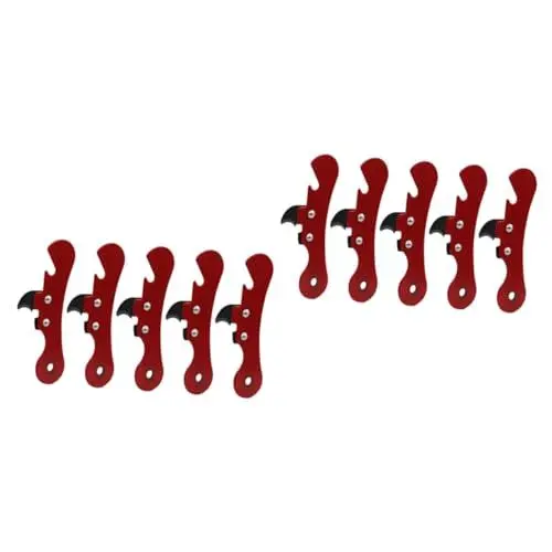 Produktbild: MAGICLULU 10 Stk Papagei Dosenöffner Korkenzieher Mehrzweck-Dosenöffner für Papageien Deckelöffner Glasöffner elektrischer Dosenöffner camping dosenöffner Küchenutensilien