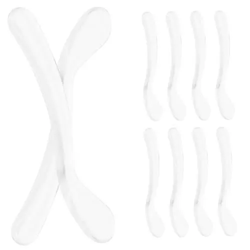 Produktbild: MAGICLULU Gesichtscreme-spatel 10 Stück Mini-kosmetiklöffel Make-up-schaufel Spatel Hautpflege-tools für Frauen