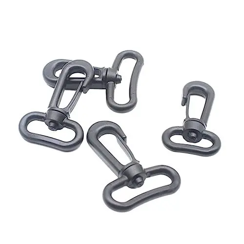 Produktbild: MAGICLULU 10st Drehverschlüsse Der Sicherheitsschnalle Outdoor-reisezelthaken Clips Auslösen Zubehör Für Outdoor-reisezelte Black