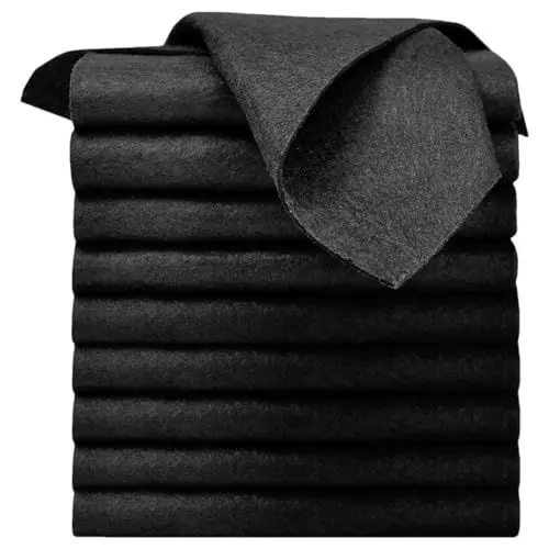 Produktbild: MAGICLULU 10st Magischer Lappen Brillenputztuch Öllappen Schwammtuch Reinigungstücher Schuhputztuch Handtücher Wiederverwendbare Fusselfreie Lappen Saugfähige Handtuch Vlies Geschirr