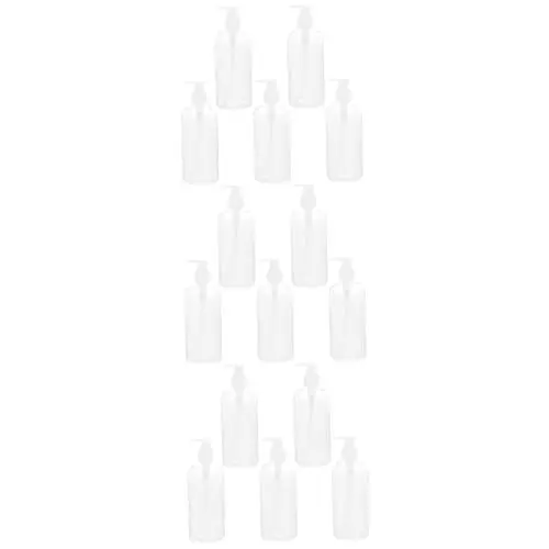 Produktbild: MAGICLULU 15 STK Badeflasche für Haustiere klare Mousse-Schaumflasche Haustier-Shampoo Shampooflaschen Händedesinfektionsflasche flüssig Flasche duschgel transparente Flasche