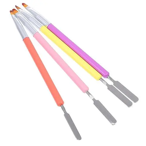 Produktbild: MAGICLULU 16 Stk Nagelstift 3D-Gel Nailart-Liner-Pinsel nagelbürste nail pinsel Nail-Art-Pinsel Nagelkunststift Maniküre-Zeichenwerkzeug gemalt Lichttherapie-Stift Zubehör