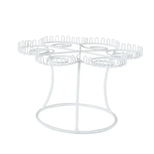 Produktbild: MAGICLULU 1Stk Desserttisch Waffelkegelschalen Eisregal Ausstellungsregale Displayhalter für Eistüten kreativer eishalter europäischer Stil knusprige Haut Ornamente Metall