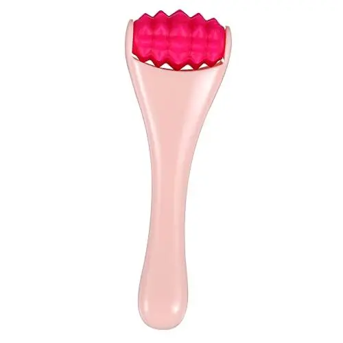 Produktbild: MAGICLULU 1Stk Gesichtsroller anti aging facelifting Gesichtsmassage-Tool Beauty-Gerät Mini Gesichtsmassagerolle Beauty-Massage-Tool das Gesicht Scrollrad Augencreme Werkzeug Kieselgel Rosa
