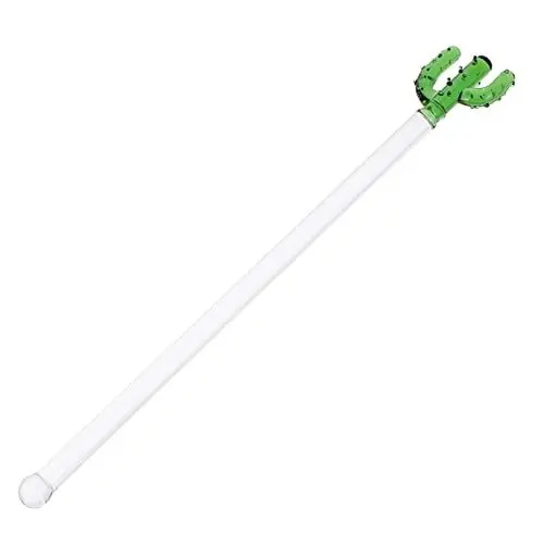 Produktbild: MAGICLULU 1pc Glas Rührstab Kreative Und Elegante Bar Werkzeug Für Cocktails Eistee Saft Mischen