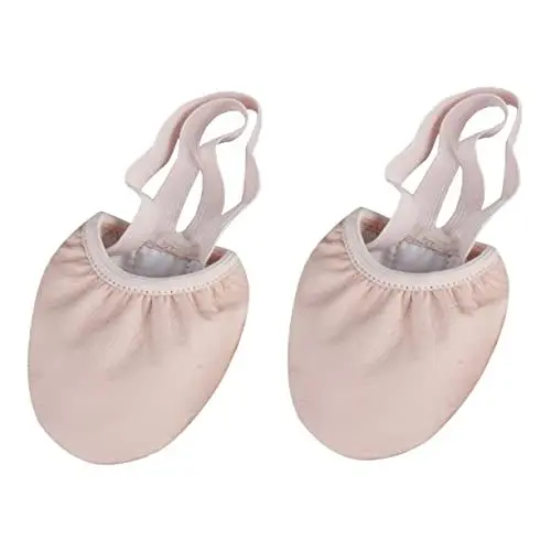 Produktbild: MAGICLULU 1 Paar Ballettschuhe Ballett flache Tanzfußriemen damen schuhe wohnungen Tanga dimensions elastic Zehenschuhe für Ballett Zehen Schuhe Erwachsener Tanzschuhe Spitzenschuhe