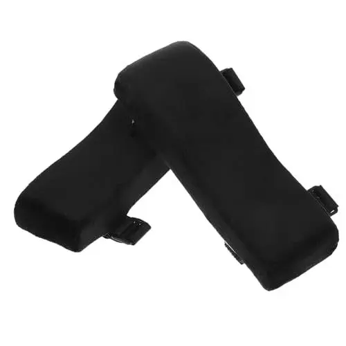 Produktbild: MAGICLULU Armlehnenkissen Für Bürostuhl Stuhlpolster Für Armlehnen Bequeme Sitzunterstützung Ergonomische Armlehnenpolster Für Bürostühle Und Gaming-stühle Langlebiges Polster Für