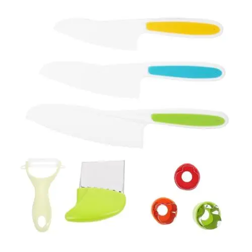 Produktbild: MAGICLULU 1 Satz Kleiner Ausstecher für Obst küchenspielzeug für Kinder Kitchen Toys for Kinder küchenzubehör sparschäler Werkzeug Brotschneider Kleiner Obstschneider Plastik