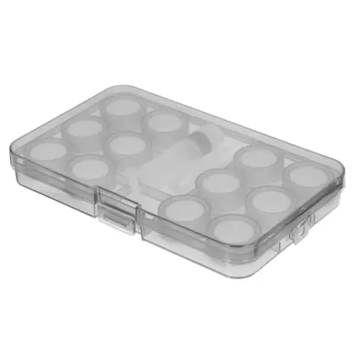 Produktbild: MAGICLULU 1 Satz Kontaktlinsenbehälter Exquisiter Kontaktlinsenhalter Kontaktlinsen-Organizer Tasche Kleiner Objektivhalter Kleiner Kontaktlinsenhalter Taschenlinsenhalter Fall Plastik