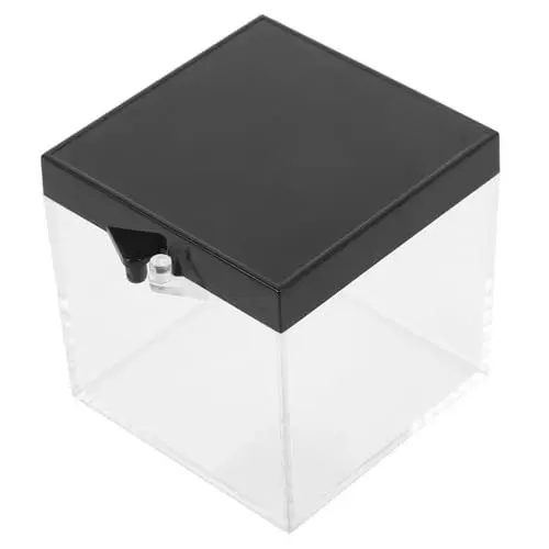 Produktbild: MAGICLULU 1 Satz Mineralische Standardbox Luftdicht Einheit Deckel Würfel Mineralien-display-boxen Sammlerstück-displayboxen Mineralischer Musterkoffer Probenhalter Aus Acryl Transparent 6st