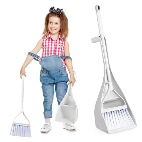 Produktbild: MAGICLULU Robustes Mini-Besen-kehrschaufel-Set Für Die Reinigung Von Und Im Haushalt Robuste Konstruktion