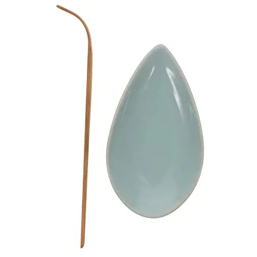 Produktbild: MAGICLULU 1satz Kerntyp Teelöffel Keramik Elegant Und Praktisch Für Teezubereitung Servieren Von Teeblättern