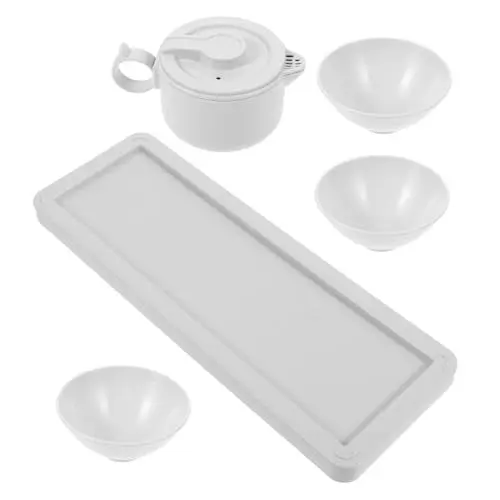 Produktbild: MAGICLULU Mit Teesieb Für Den Außenbereich Teetassen-Set Tragbares Teegeschirr Teezubereitungs-Set