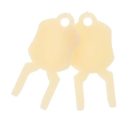 Produktbild: MAGICLULU 1 Satz Zubehör Für Seifenspender Kommerzieller Seifenspenderschlüssel Schlüssel Für Handelsüblichen Handtuchspender Handtuchständerschlüssel Für Papier Beige Plastik 2st