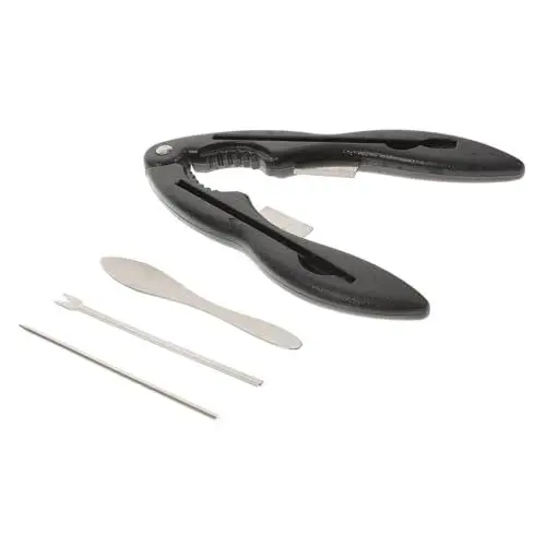 Produktbild: MAGICLULU 1 Set Krabbenfresser Werkzeuge Aus Edelstahl Krabbenkeulen Knallbonbons Meeresfrüchte Picks Essutensilien Meeresfrüchte Boil Partyzubehör Krabben Boil Partyzubehör