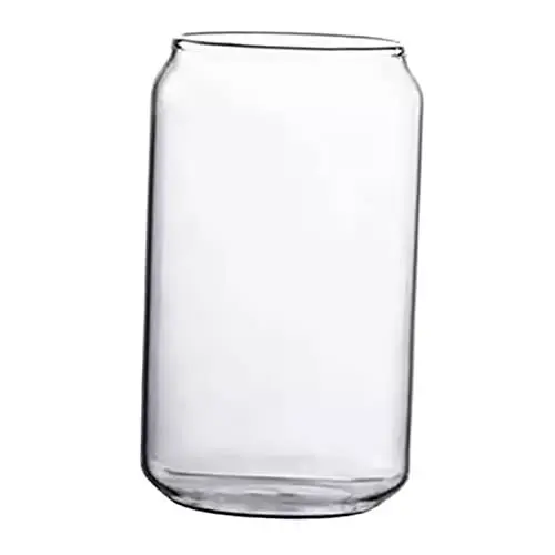 Produktbild: MAGICLULU Transparenter Multifunktionaler Trinkbecher Aus Hitzebeständigem Kaffee Saft Milch Und Stilvoller Einfacher Glasbecher Für