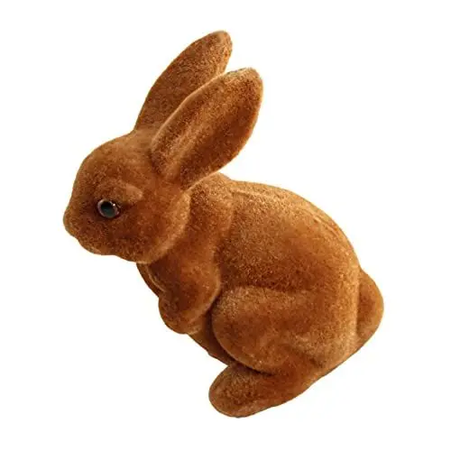 Produktbild: MAGICLULU 1 Stück Ostersimulation Kaninchen Miniaturhasen Kaninchengarten Miniatur Ostern Foto Requisiten Mini Plüschtiere Kinderplüschtiere Kinderspielzeug Plüschfigur Spielzeug Kaninchen