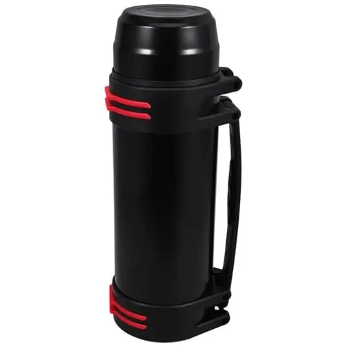 Produktbild: MAGICLULU 2000 Ml Intelligenter -vakuumbecher Edelstahl-sportflasche Für Wandern Camping Reisen Auslaufsicher Zufällige Farbe