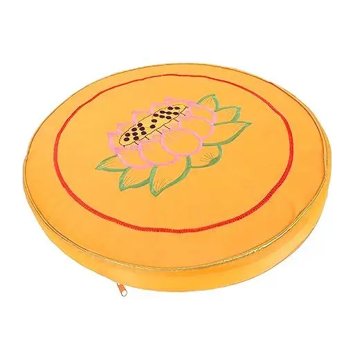Produktbild: MAGICLULU 1pc Meditation Kissen Gebet Meditation Matte Runde Kissen Für Buddhistische Praxis