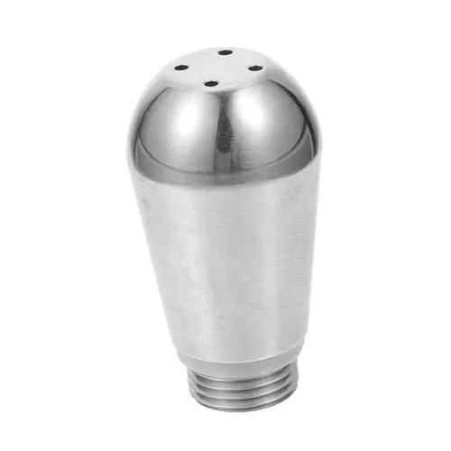 Produktbild: MAGICLULU 1stk Dampfdüse Espresso-kaffeemaschine Kaffee Maker Maschine Düse Kaffeemaschinendüse Aus Metall Schaumdüse Machen Kaffee Aus Metall Rostfreier Stahl Vier Löcher Zubehör