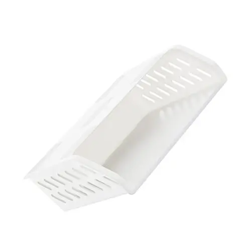 Produktbild: MAGICLULU 1stk Hängende Aufbewahrungsbox Unter Der Spüle Schublade Unter Schrank Hängen Regal Unter Schrank Spice Rack Unter Schrank Lagerung Rack Japanischer Stil Weiß Schreibtisch Plastik