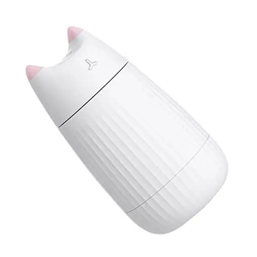 Produktbild: MAGICLULU Nachtlicht-luftbefeuchter Katzenform-diffusor Weiß Für Den Einsatz Im Home Office