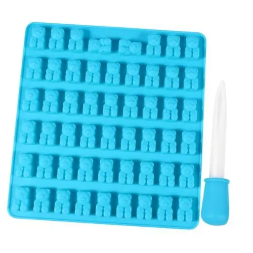 Produktbild: MAGICLULU Gummibärchen-formen in Bärenform Silikonformen für Schokolade Gummibärchen
