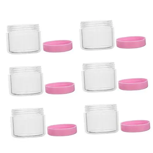 Produktbild: MAGICLULU 20stücke Kosmetiktiegel Aus Kunststoff Leere Cremetiegel Tragbar Langlebig Für Reisen Camping Aufbewahrung Von Creme Lotion Und Mehr