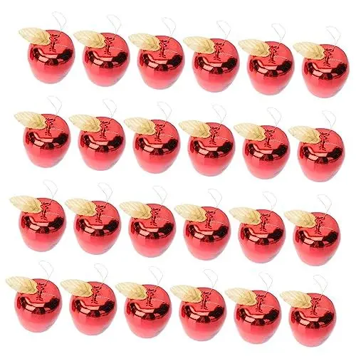 Produktbild: MAGICLULU 24pcs Weihnachten Baum Weihnachten Form Ornamente Für Urlaub Dekorationen