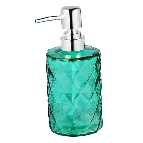 Produktbild: MAGICLULU 2St Lotionspendende Leere Glasflasche nachfüllbare Lotionsflasche Geschirrspülmittel Flüssigseife Flasche für Flüssigseife Glasflasche mit Pumpspender Liquid Flaschen Plastik Green