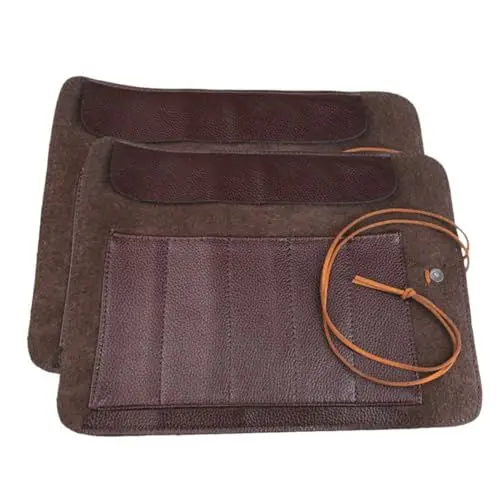 Produktbild: MAGICLULU 2 STK Hufbeschlag Tasche Werkzeug Rolltasche Leer Rolltasche Für Schnitzwerkzeug Schnitzmesser Tasche Schnitzwerkzeug Tasche Werkzeugrolle Messertasche Reisen Taschen Haupt