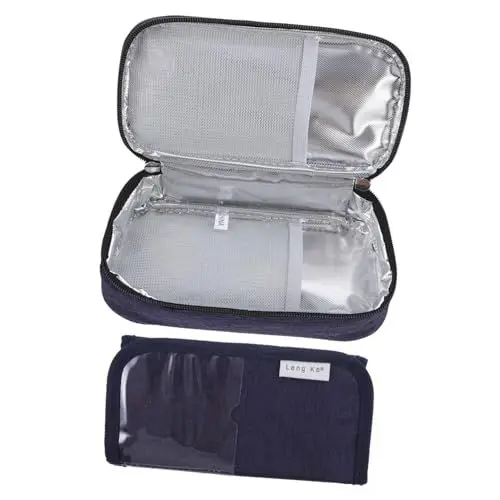 Produktbild: MAGICLULU 2 STK Insulin-Eisbeutel wärmtasche isolierbeutel Medikamententasche wasserdichter Behälter reisetaschen strapazierfähiger Insulinbeutel Kühltasche draussen Isoliertaschen Kühlbox