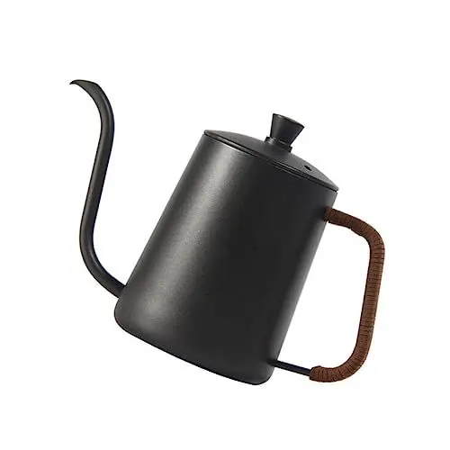 Produktbild: MAGICLULU 2 STK Kaffeekanne Von Hand Gießen Kaffee Tropfen Topf Aus Edelstahl Manuelle Espressomaschinen Über Die Kaffeemaschine Gießen Kaffeetasse Schwanenhals Edelstahl 304 Metall