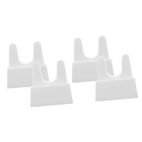 Produktbild: MAGICLULU 2 Sätze Halterung Kunststoffständer Keimstand Desktop-sprossenständer Halter Für Einmachgläser Aufbewahrungsregal Für Keimgläser Pflanzenwachstumsregal Keimset Pp Weiß 2 Stück * 2