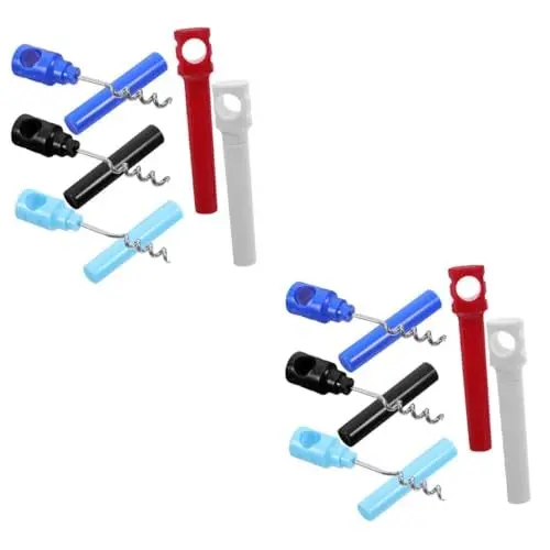 Produktbild: MAGICLULU 2 Sätze Korkenzieher Weinflaschenöffner Wein Öffner Manueller Flaschenöffner Manueller Weinöffner Weindeckelöffner Rotweinöffner Werkzeug Für Weingetränke 5pcs 5 Stück * 2