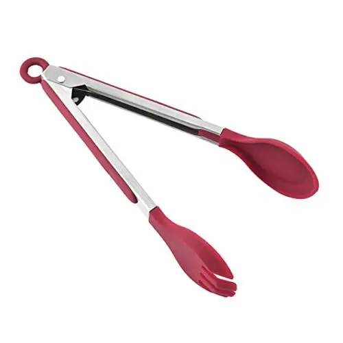 Produktbild: MAGICLULU 2 Stücke Servierzange Lebensmittel Klemme Grill Versorgung Grill Klemme Für Heißer Platte