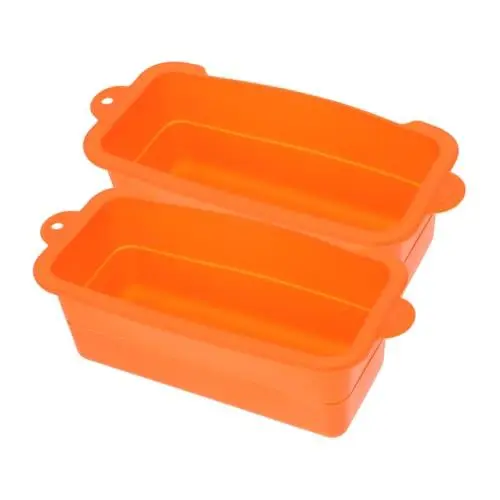 Produktbild: MAGICLULU 2stücke Silikon-fettbecher-einlagen Wiederverwendbar Tropf Pan Liner Fettbehälter-einlage Für Grill Camping Zubehör Einfach Zu Reinigen Und Installieren