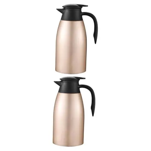 Produktbild: MAGICLULU 2 Stück Vakuum Edelstahlflasche