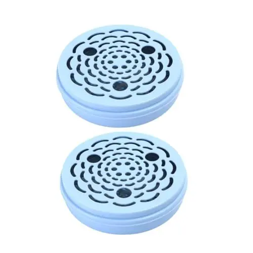 Produktbild: MAGICLULU 2er-Box Weihrauchbrenner Aus Sandelholz Rundes Tablett Zimtstangen Räuchergefäß Runder Behälter Mit Deckel Räucherschale Kaninchenkäfig Blütenblatt Runden Metall