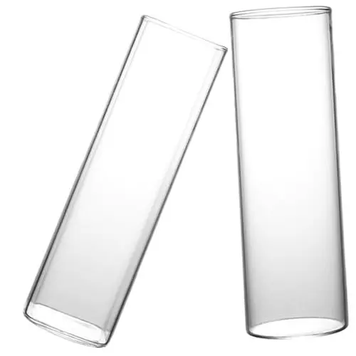 Produktbild: MAGICLULU Tasse 2pcs Glas Weinbecher Vielseitiger Getränkebecher Für Geburtstagshochzeitsbankett Familientreffen