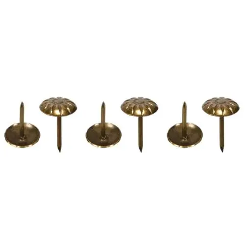 Produktbild: MAGICLULU 300stücke Retro Mum-dekorationsnägel Antike Polsternägel Aus Messingfarbe Für Möbel Sofas Und Heimdekoration Praktisch Und Leicht Zu Handhaben