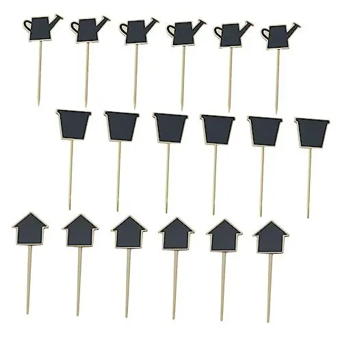 Produktbild: MAGICLULU 30 Message Board Markierungen für Blumentöpfe für zu Hause tatsächl pflanzschilder Mini-Zylinder Blumenpflanzen Picks Topper für Pflanzenschilder Haushalt