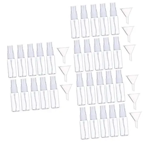 Produktbild: MAGICLULU 30 Stk Make-up-Sprühflasche Mini-Sprühflaschen Sprühflaschen mit feinem Nebel nozzle sprühdüse ml Sprühflasche mit Alkohol tragbare Sprühflasche Füllung