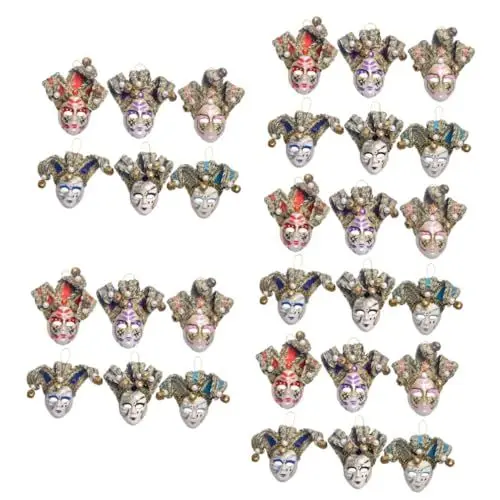 Produktbild: MAGICLULU 30 Stück Maske Kühlschrankmagnet Aufkleber Kühlschrankmagnete Kühlschrankmagnete Schöner Kühlschrankmagnet Haushaltskühlschrank Dekor Wohnaccessoires Magnete Kühlschrank Venedig