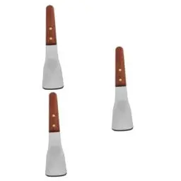 Produktbild: MAGICLULU 3St Eisportionierer ice cream scoop icecream scoop Eiscreme Schöpfwerkzeug Küchenschaufel Küchenutensilien Haupt Schaufel Spatel Nachtisch Holzgriff Rostfreier Stahl