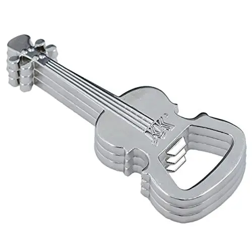 Produktbild: MAGICLULU 3 Stück Flaschenöffner Aus Metall in Gitarrenform Dekorativ Und Praktisch Für Home Bar Party Für Instrument